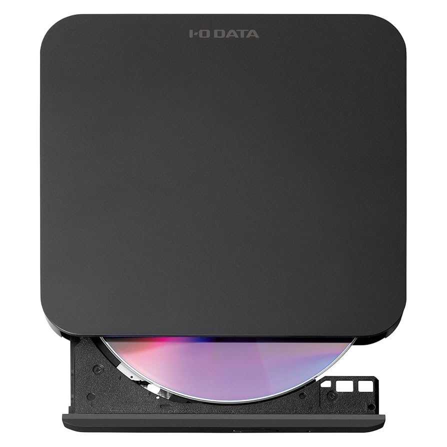 I-O DATA AndroidTVでDVD.音楽CDを再生できる I-O DATA ポータブルDVDドライブ アイオーデータ DVRP-U8ATV